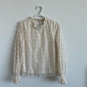 Long sleeve blouse